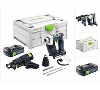 Festool DURADRIVE DWC 18-2500 Basic atornillador sin cable 18 V 18 Nm sin escobillas + 1x batería recargable 3,0 Ah + systainer - sin cargador