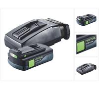 Festool Energy Set 1x BP 18 Li 3.0 C Batería 18 V 3.0 Ah / 3000 mAh Li-Ion ( 577658 ) + TCL 6 Ladegert ( 201135 )