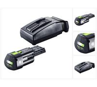Festool Energy Set 1x BP 18 Li 3,0 Ergo I Batería 18 V 3,0 Ah / 3000 mAh Li-Ion ( 577704 ) + cargador TCL 6 ( 201135 )