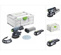 Festool ETSC 125-Basic Lijadora excéntrica sin cable 18 V 125 mm Sin escobillas + 1x batería 3.0 Ah + Systainer - sin cargador