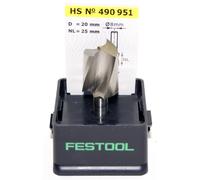 Festool Fresa helicoidal HS Spi S8 HW para ranurar D20/25
