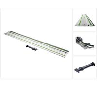 Festool FS 1080/2 carril guía 1080 mm ( 491504 ) para sierras de mano, de inmersión y de calar / fresadora + FS/2-AW deflector
