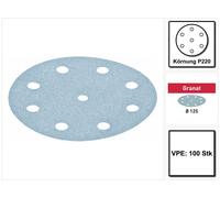 Festool Disco lijador Granate STF D125/8 P220 125 mm – 100 piezas (497172)