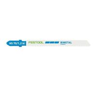 Festool Hoja de calar HS 75/1,2 BI/5 para acero y acero inoxidable