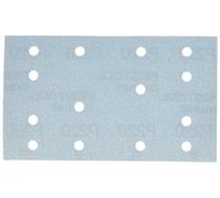 Festool Hoja de lijar STF 80x133 P220 GR/100 Granat | Papel de lija de grano P220, 80 x 133 mm, para madera, barnices y espátulas, número de referencia 497123