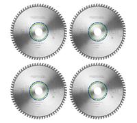 Festool HW 225x2,6x30 TF68 hoja de sierra circular aluminio / plásticos 4 unid. ( 4x 488291 ) 225 x 2,6 x 30 mm 68 dientes para aluminio, metales no férricos, plásticos, PVC