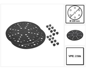 Festool Interface Pad IP STF D220/48-LHS 2 225 2 uds. ( 2x 205418 ) 220 mm para lijadora de cuello largo PLANEX LHS 2 225 EQ (I)