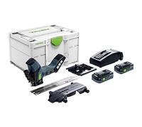 Festool ISC 240 HPC Sierra a Batería para Material Aislante | Sierra inalámbrica profesional - Motor EC-TEC sin escobillas - Batería Bluetooth - Profundidad de corte hasta 350 mm
