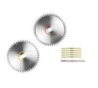 Festool KSB-SORT/2 W/L Set de Hojas de Sierra 168 x 1,8 mm | 2 hojas circulares + 6 hojas de calar - madera, laminado y plástico - codificación por colores