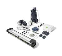Festool KSC 60 EB Sierra Ingletadora Radial Inalámbrica KAPEX Set | Sierra de inglete deslizante sin cable con soporte, baterías, cargador, raíles y accesorios - referencia 577666
