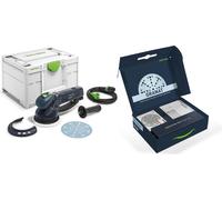 Festool Lijadora excéntrica con sistema de cambio rápido RO150 FEQ, juego de discos GR-Set P ROTEX - 578181
