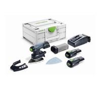 Festool Lijadora Híbrida Delta Dtsc 400 3,0 I-plus - 2 Baterías 3.0 Ah 18v - Systainer Sys3 M 187 - 577508