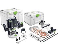 Festool OF 2200 EB-Set Fresadora superior 2200 W 6 - 12,7 mm + juego de accesorios + Systainer ( 576220 )