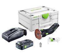Festool OFKC 500 R3 EB-Basic Fresadora de cantos a batería 18 V 10 mm sin escobillas + 1 batería de 4,0 Ah + cargador + Systainer