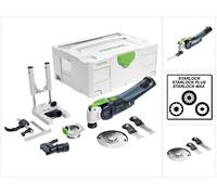 Festool OSC 18 Li E-Basic Set VECTURO Oscilante a batería 18V en Systainer + Accesorios ( 574849 ) - Sin batería, sin cargador incluidos