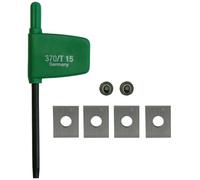 Festool Placas de recambio HW-WP 7,6x12x1,5 (4x)