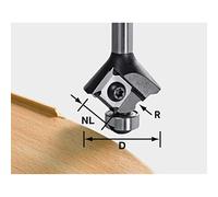 Festool Placas reversibles de fresa para redondear S8 HW R3 D28 KL12,7 OFK