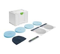 Festool Set de abrasivos granate SYS-STF D225 para lijadora de cuello largo