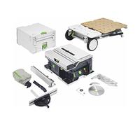Festool Sierra circular de mesa a batería CSC SYS 50 EB-Basic-Set