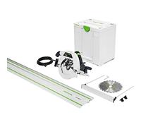 Sierra De Inmersión Circular Portátil Festool Hk 85 Eb-plus-fs + Carril Guía Fs 1400/2 Y Hoja De Sierra Ø 230 Mm - 576138