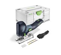 Festool Sierra de calar péndulo inalámbrica PSC 500 EB-Basic - 18 V | Sierra de calar inalámbrica con profundidad de corte de 120 mm, FastFix, Bluetooth y guía de 3 puntos, sin batería