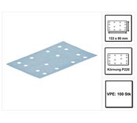 Festool STF 80x133 Bandas de lija Granat P220 80 x 133 mm - 100 unid. ( 497123 ) para lijadoras RTS 400, RTSC 400, RS 400, RS 4, LS 130