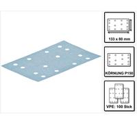 Festool STF 80x133 Hoja de lijar P150 GR/100 Granat - 100 unidades ( 497121 )