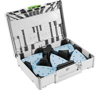 Festool SYS-STF DELTA GR-Set Juego de lijas P60 - P220 100 pzs. ( 578195 ) para lijadora Delta DTS 400 / DTSC 400 / DS 400 + Systainer