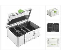 Festool SYS3 M 187 ENG 18V Systainer maletín de herramientas ( 577133 ) + inserto para 4x batería y 2x cargador