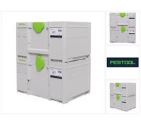Festool SYS3 M 237 Juego de cajas Systainer 396 x 296 x 237 mm - 21,4 l (2x 204843)