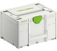 Festool Systainer SYS3 M 237 ( 204843 ) 21,4 litros 396x296x237mm acoplable a una caja de herramientas