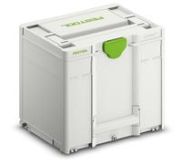 Festool Systainer SYS3 M 337 – Caja de herramientas verde y blanca