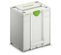 Festool Caja de herramientas Systainer³ SYS3 M 437 Verde y Blanco