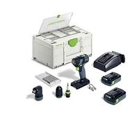 Festool Taladro atornillador a batería TXS 18 C 3,0‑Set
