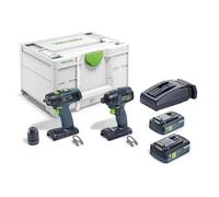 Festool TID 18 Atornillador de Impacto - Set T18+3, 18 V