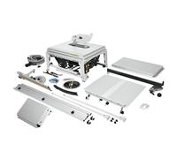 Festool Sierra circular de mesa TKS 80 EBS – con hoja, cartucho, tope de esquina y kit de succión