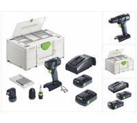 Festool Taladro atornillador a batería TXS 18 C 3,0‑Set