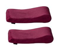 FewNvWa 2 Piezas Almohadillas para Reposabrazos de Sillas de Ruedas con Funda Suave Lavable y Soporte Ergonómico para Codo Adecuadas para Oficina Hogar Viaje
