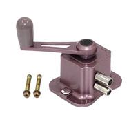 FewNvWa Percha Elevadora Accesorio Colgador Parte Sustitución Aluminio Aleación Estabilidad Adecuado para Interiores Exteriores Bricolaje Hogar, Rojo, Individual