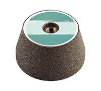 FewNvWa Rueda de Esmerilado Verde Piedra para Pulido con Rosca Integrada Disco Grueso Abrasivo de Amoladora Tipo 11 Aptas para Materiales Densos Usos en Carpi, 100 Grip