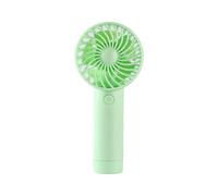 FGNS 2 Piezas 0 4 piezas Mini Ventilador de Mano a Batería con Batería Lition, Ventilador Personal Alimentado por USB, 3 Velocidades, Flujo de Aire Mejorado, Ventilador de Bolsillo Silencioso Recargab