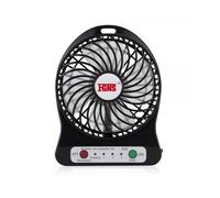 FGNS Mini ventilador de Mesa/Mano portátil recargable por Usb, Ventilador Portable tres velocidades con de luz LED recargable, Mini ventilador de escritorio, batería USB 18650, ventiladores de refrige