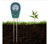 FGXY Medidor de Humedad del Suelo, Higrometro Plantas, Medidor Ph Suelo, Medidor Humedad Plantas ,3 En 1 Probador Suelo Humedad/Fertilidad/Ph, Protección Del Medio Ambiente, Plug and Play(Verde)