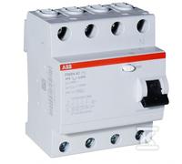 FH204 AC-25/0,03 Interruptor diferencial 4 polos 2CSF204002R1250