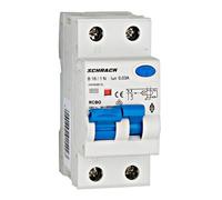 FI/LS - Interruptor de protección combinado (RCBO), B16A, 30 mA, tipo A, VDE