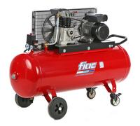 FIAC AB 150/348 - Compresor de aire eléctrico monofásico de correa - Motor 3 HP - 150 L