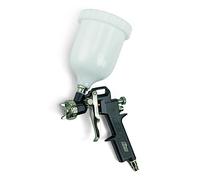 FIAC Pistola de pulverización para pintar modelo 1860, aerógrafo con depósito para pintura de 600 ml, boquilla de 1,5 mm, chorro de rosa o plano, presión máxima 4 bar