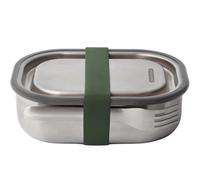 Fiambrera 600 ml, oliva, acero inoxidable, Black+Blum