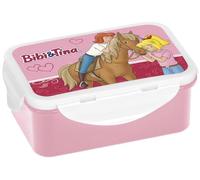 Fiambrera Bibi & Tina con caballo, 650 ml, polipropileno, fiambrera, hermética, apta para alimentos