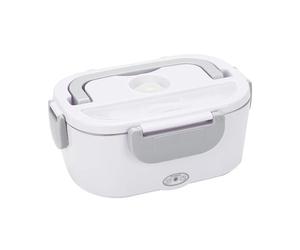 Fiambrera con calefacción eléctrica para el coche, fiambrera portátil, 110V, 220V, 12V, 24V, enchufe europeo y estadounidense, calentador de arroz, Juego de contenedores